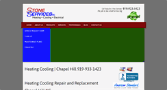 Desktop Screenshot of heatingcoolingchapelhill.com